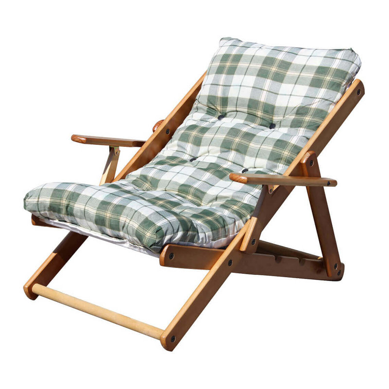 Yeats Reclining Deck Chair with Cushion