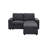 Paduka Island Oasis Loveseat With Ottoman
