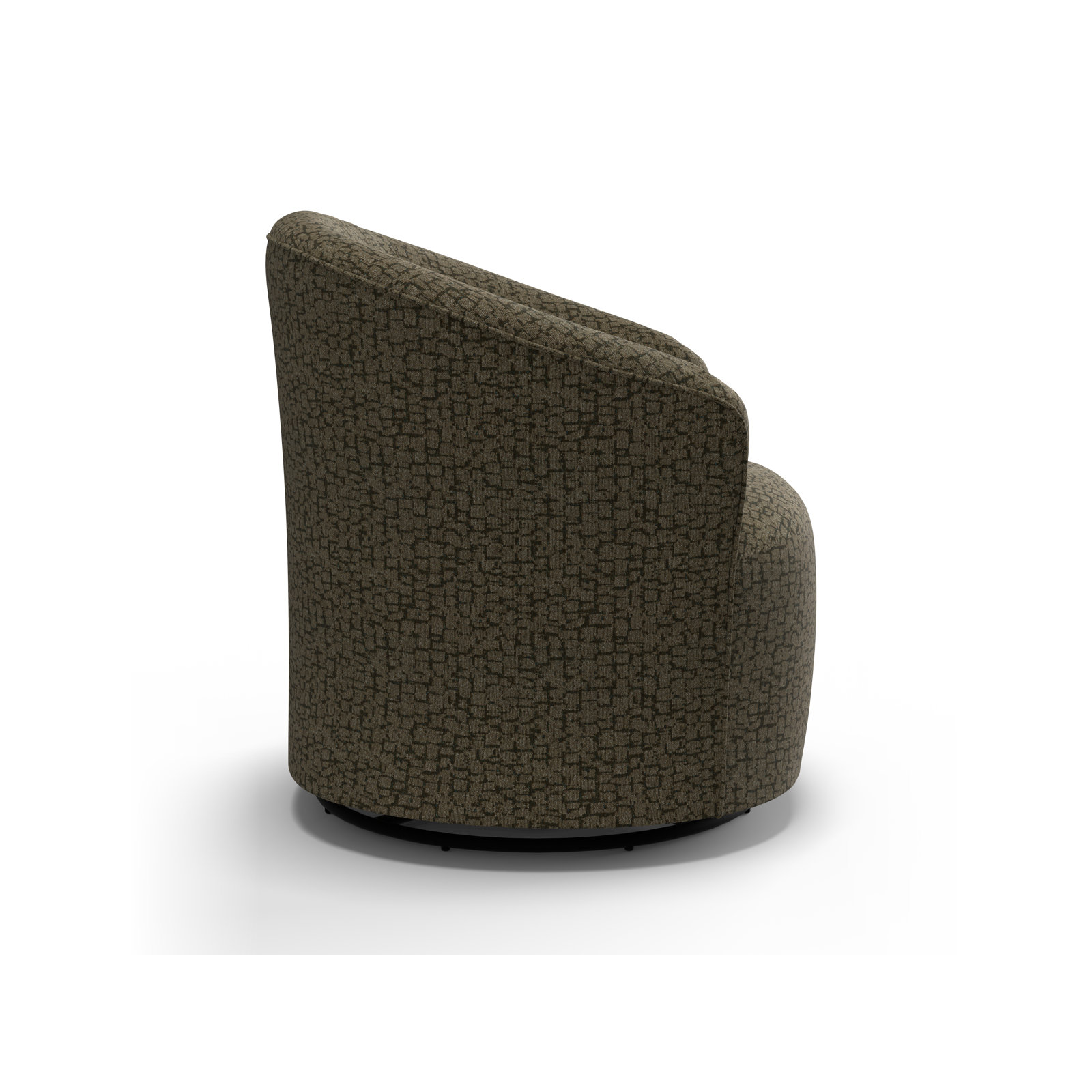 Jude Swivel Glider Accent Chair, Amsterdam Forest Performance