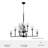 Kerrison 12 - Light Geometric Tiered Chandelier-86178486