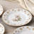Noritake Holly & Berry Gold Set Of 4 Assorted Appetizer Plates, 6-1/4"