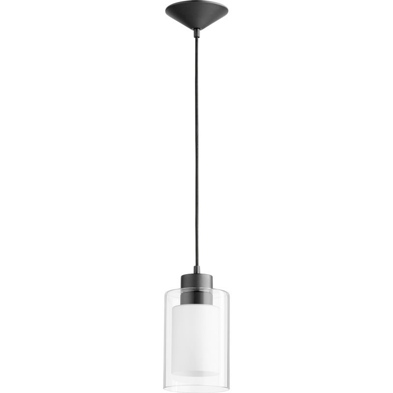 Luminaire suspendu cylindrique à 1 lumière Osner
