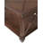 Hilma Alaterre Furniture Stockbridge Living Room Tables - 45in Coffee Table and 21in End Tables with Shelves for Storage - Solid Pine Wood Living Room Furniture (Formal Cherry)