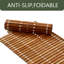 Tapis de bain Roll-up Teak