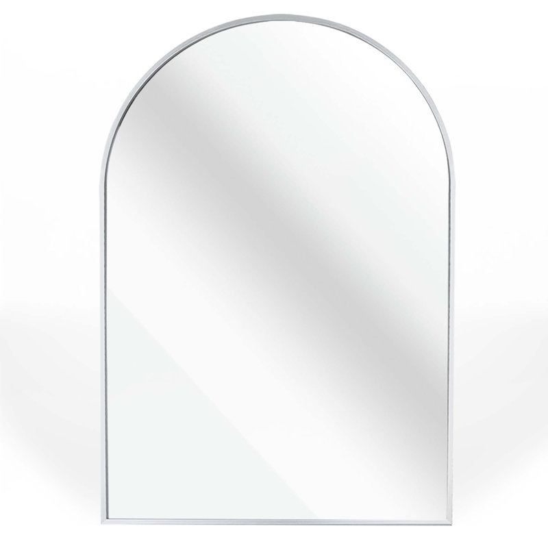 Miroir de salle de bain, Argent argent, H 36 po x l 24 po
