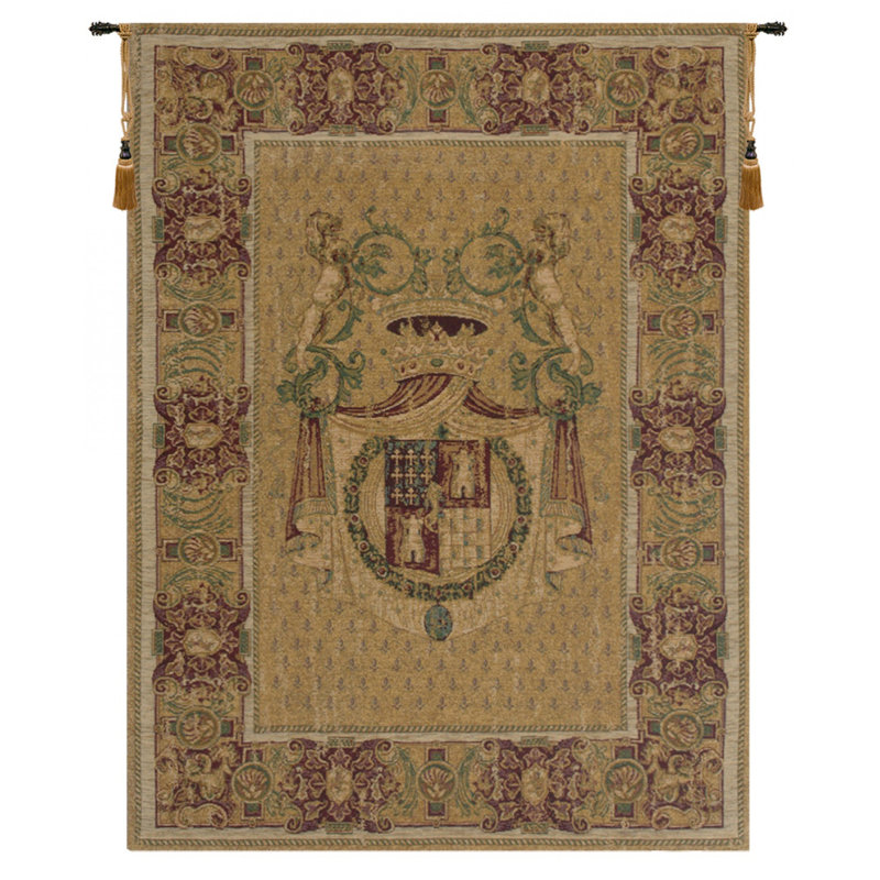 Italian Loom Woven Cotton Blend Wall Hanging