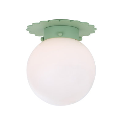 Amanda Lindroth Fancy Scalloped Flushmount