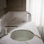 Verticyl Ceramic Vitreous China Circular Undermount Bathroom Sink with Overflow-394437534