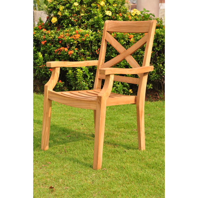 Doughton Outdoor Teak Dining Armchair