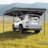 270 Degree Car Side  Awning, Vehicle Awning With Built-In Led Lights & Reflective Strips, Fan-Shaped-126117743