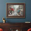 «Eiffel View From Charlie's Café», peinture sur toile encadrée-2073564899