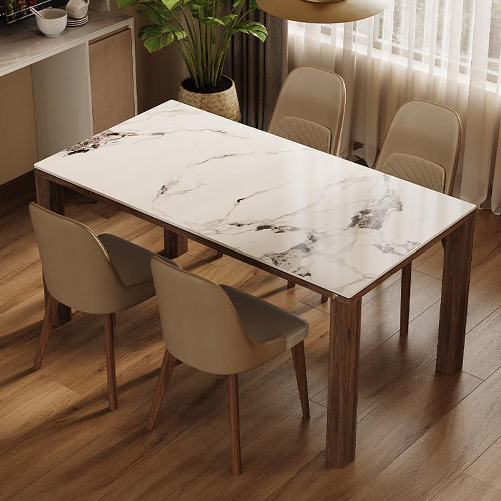 Corrigan Studio?? Sintered stone dining table and chair rectangle | Wayfair