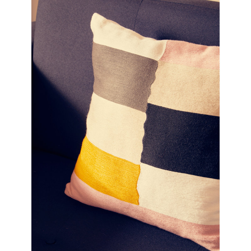 Lance Patchwork Square Throw Cushion
