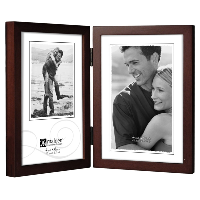 Matte Shadow Box Picture Frame, Walnut