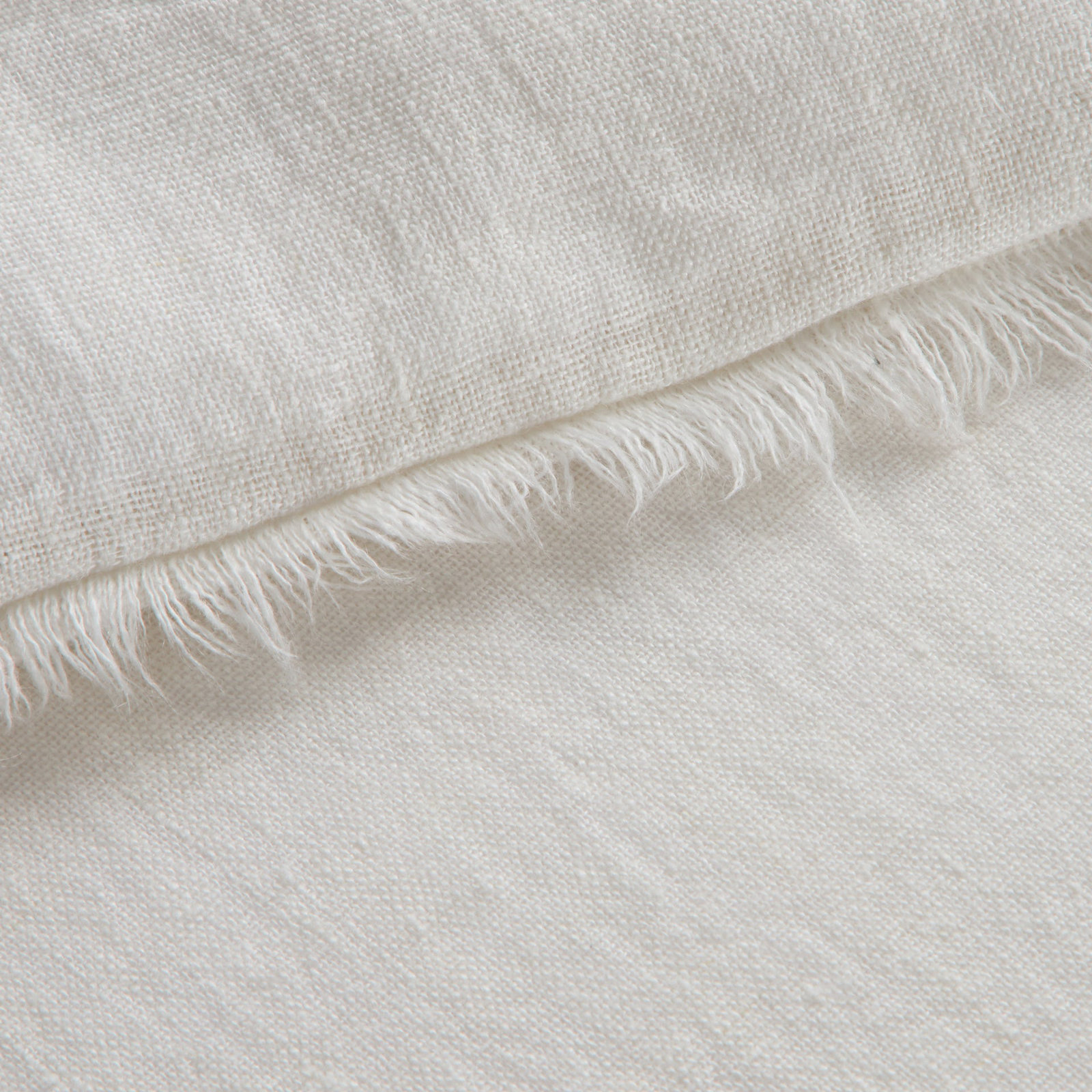 Hunter Linen Duvet Cover, Cream, King Duvet Cover