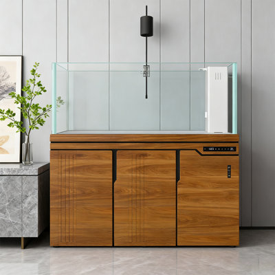Open-Top Ultra-Clear Glass Stream-Style Aquariums Tank