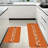 Orange Art Typography, Kitchen Mats Set Of 2-1667538466