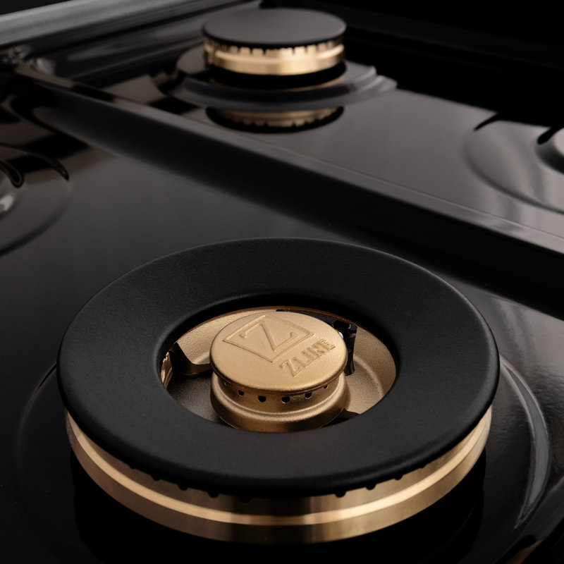 ZLINE Autograph 60" Legacy Dual Fuel Range, Champagne Bronze