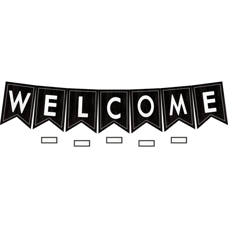 Ensemble de tableau d'affichage Pennants Welcome