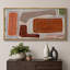 Impression sur toile encadrée orange et brun-107118453-111666036