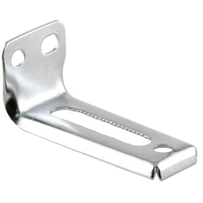 Support de pivotement de porte à deux volets pliable, acier (paquet simple)