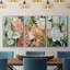Bouquet Scatter I, reproduction sur toile 3 pièces-91891195-91891194