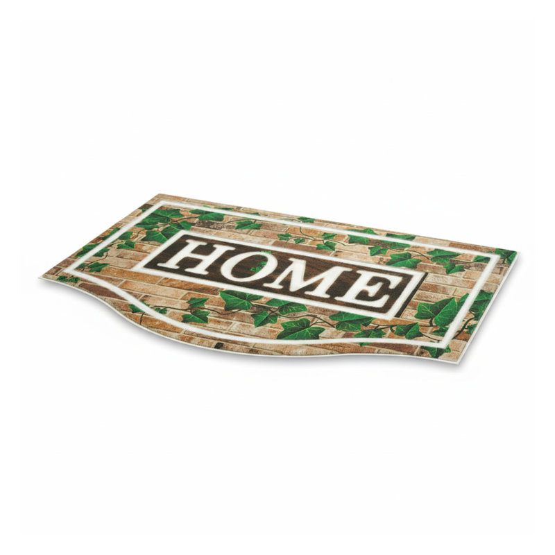 Paillasson multicolore Foliage Home 18 po x 30 po