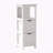 Modern Bathroom Tower Cabinet with Drawers & Open Shelf