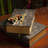 ANTIQUE BOOK LOCK BOX W/KEY-10555395