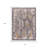 2' X 4' Gray And Beige Southwestern Area Rug