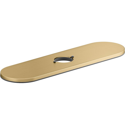 Tone Three-Hole Kitchen Faucet Escutcheon