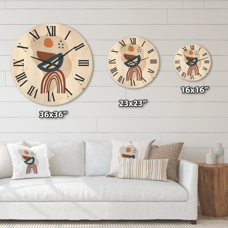 Horloge murale élémentaire, Grand