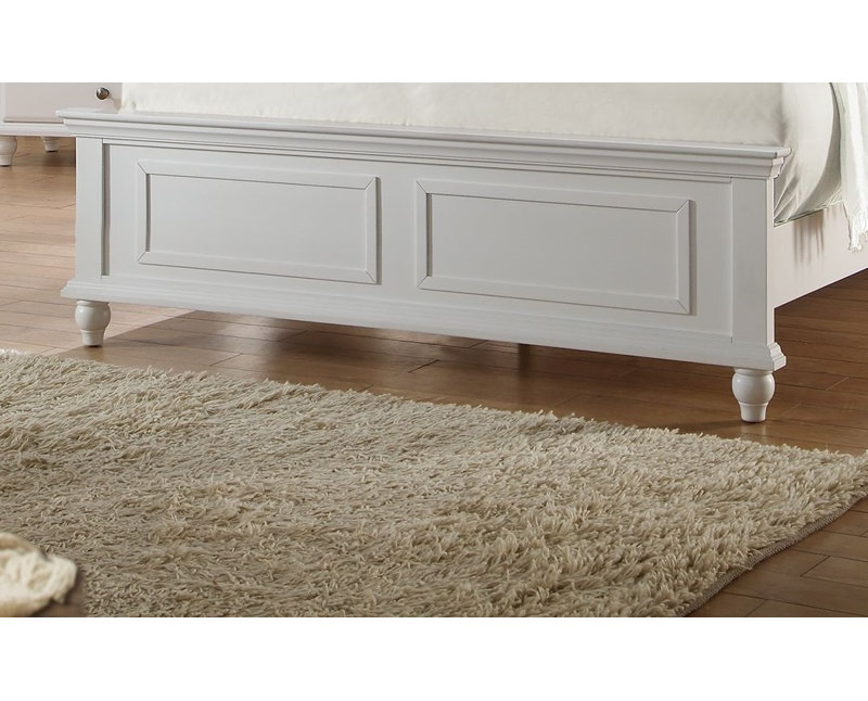 Lit grand contreplaqué 85,4 po x 64,6 po x 47,2 po avec panneau de particules haut et tête de lit
