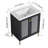 Weda 27.8 " W Freestanding Standard Free Standing Single Double Single Vanity Bathroom Vanity With Ceramic Top