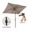 Parasol de marché rectangulaire 10 pi x 6 pi 6 po Lasky-1758576595