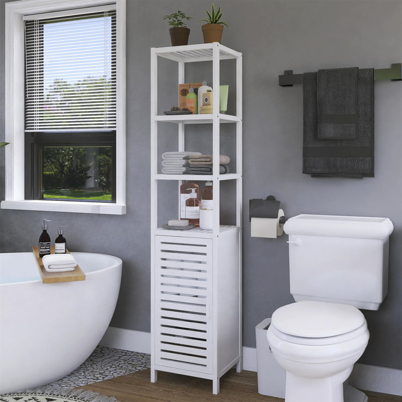 Minnis Linen Cabinet, White