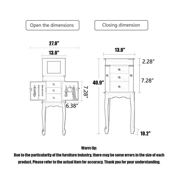 Dimensions du produit