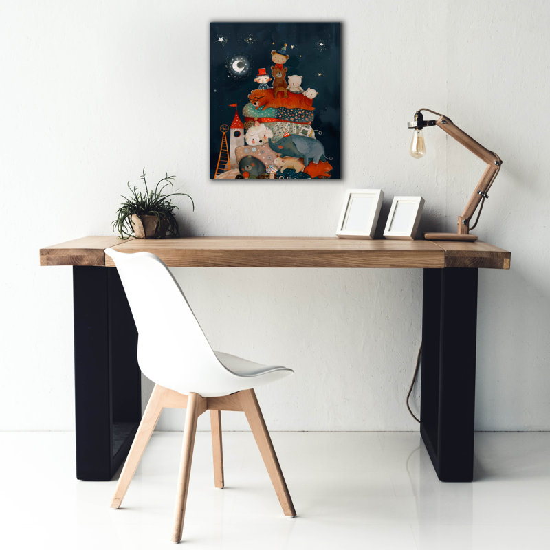  «Pile Of - Jouets» par Doron David, art mural sur toile, 20 po x 24 po