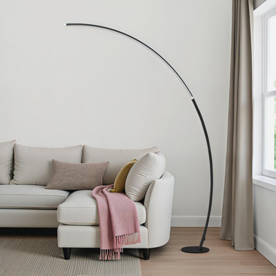 Spataro 80'' LED Arched Floor Lamp