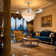 42-Inch Golden French Crystal Variable Frequency Invisible Fan Light With Remote Control, Height Adjustable