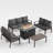 7 Person Sofa Seating Group With Coffee Table-560230535-546599391