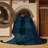 Machine Washable Checkered Blue Area Rug-843000154