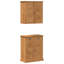 Bathroom Furniture Set With Shelf 2 Pcs 67.5 X 34 X 80 Cm-120587659
