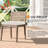 2-pack Outdoor Seat Cushion Covers For Patio Chairs 25" X 25" X 4" - Cover Only
