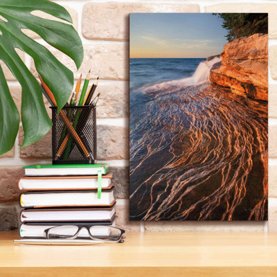 «Pictured Rocks Michigan I» par Alan Majchrowicz, estampe numérique sur toile