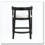 Tabouret de comptoir en bois d'hévéa-881432511
