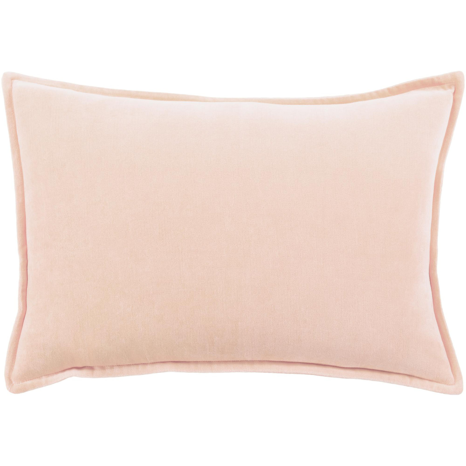 Norwin Cotton Throw Pillow, Pillow Cover Only - No Insert, 13"H x 19"W, Light Pink