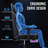 Ergonomic Massage Gaming Chair With Adjustable Armrests-666786204