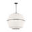Ellen Degeneres Hikari 5 Light Dining Room Pendant With White Linen Shade-1312245195-1312245192
