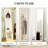 Ayberk Manufactured Wood Rectangle LED Floor Mirror